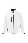 Férfi RELAX vastag 3 rétegű softshell dzseki, SOL'S SO46600, White-L