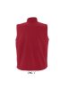 Férfi RALLYE 3 rétegű vastag softshell mellény, SOL'S SO46601, Pepper Red-L