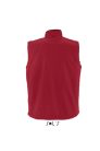 Férfi RALLYE 3 rétegű vastag softshell mellény, SOL'S SO46601, Pepper Red-S