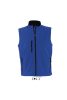 Férfi RALLYE 3 rétegű vastag softshell mellény, SOL'S SO46601, Royal Blue-2XL