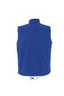 Férfi RALLYE 3 rétegű vastag softshell mellény, SOL'S SO46601, Royal Blue-3XL