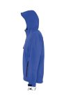 Férfi REPLAY kapucnis cipzáras softshell dzseki, SOL'S SO46602, Royal Blue-2XL