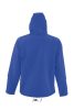 Férfi REPLAY kapucnis cipzáras softshell dzseki, SOL'S SO46602, Royal Blue-XL