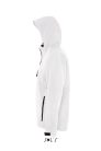 Férfi REPLAY kapucnis cipzáras softshell dzseki, SOL'S SO46602, White-L