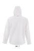 Férfi REPLAY kapucnis cipzáras softshell dzseki, SOL'S SO46602, White-XL