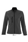 Női ROXY vastag 3 rétegű softshell dzseki, SOL'S SO46800, Charcoal Grey-2XL