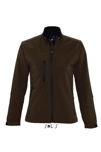 Női ROXY vastag 3 rétegű softshell dzseki, SOL'S SO46800, Dark Chocolate-2XL