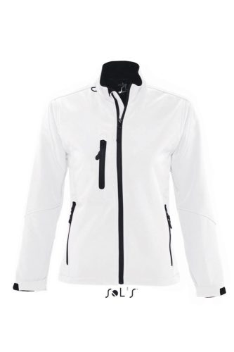 Női ROXY vastag 3 rétegű softshell dzseki, SOL'S SO46800, White-M