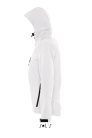 Női REPLAY kapucnis cipzáras softshell dzseki, SOL'S SO46802, White-2XL