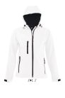 Női REPLAY kapucnis cipzáras softshell dzseki, SOL'S SO46802, White-M