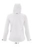 Női REPLAY kapucnis cipzáras softshell dzseki, SOL'S SO46802, White-S