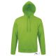 Uniszex SNAKE kapucnis  pulóver, SOL'S SO47101, Lime-2XL