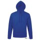 Uniszex SNAKE kapucnis  pulóver, SOL'S SO47101, Royal Blue-L