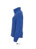 Női NORTH cipzáras polár pulóver, SOL'S SO54500, Royal Blue-2XL