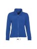 Női NORWAY cipzáras polár pulóver, SOL'S SO54500, Royal Blue-S