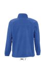 Uniszex NORTH cipzáras polár pulóver, SOL'S SO55000, Royal Blue-2XL