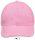 Uniszex vastag 6 paneles pamut baseball sapka, SOL'S SO88100, Pink/White-U