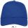 Uniszex vastag 6 paneles pamut baseball sapka, SOL'S SO88100, Royal Blue-U