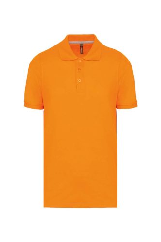 WK274 férfi galléros póló rövid ujjakkal, oldalsó slicceléssel Designed To Work, Orange-3XL