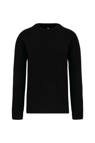 WK4001 környakas vastak unisex pulóver Designed To Work, Black-XL