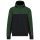 WK450 kétszínű három rétegű, kapucnis softshell dzseki Designed To Work, Black/Forest Green-L