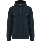 WK450 kétszínű három rétegű, kapucnis softshell dzseki Designed To Work, Navy-2XL